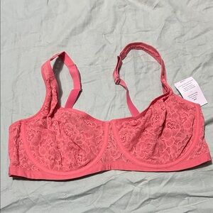 Auden Coral Lace Women's Bra
